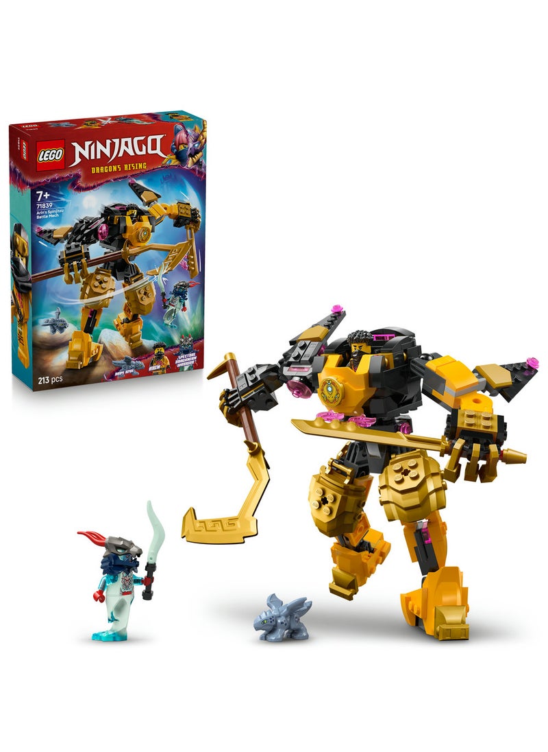 LEGO Ninjago Arin'S Spinjitzu Battle Mech 71839 (213) Pieces  - Image 1