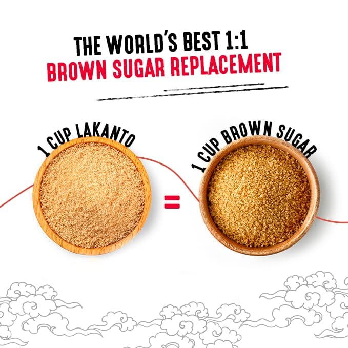 Lakanto Golden Japanese Monkfruit Sweetener || Brown Sugar Replacement, Zero Calories, Zero Carbs, keto & Diabetic Friendly (Low Glycemic), Natural Sweetener (75 gram) - Image 3