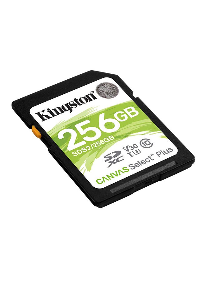 Kingston 256GB SDHC Canvas Select Plus 100MB/s Read Class 10 UHS-I U1 V10 Memory Card (SDS2/256GB) - Image 2