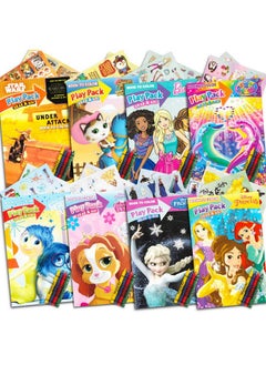 Bendon Publishing Play Pack Grab and Go Assorted Set For Girls (Bundle Includes 8 Different Packs) 