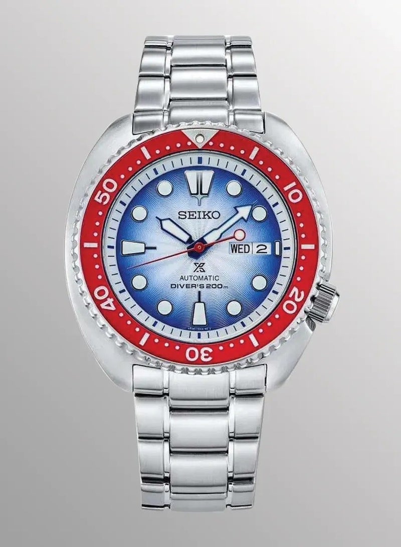 سيكو Limited Edition Prospex Siamese Fighting Fish Men’s Watch SRPL17, 45 mm Blue Dial, Stainless Steel Case & Bracelet, 200 m WR - Image 1