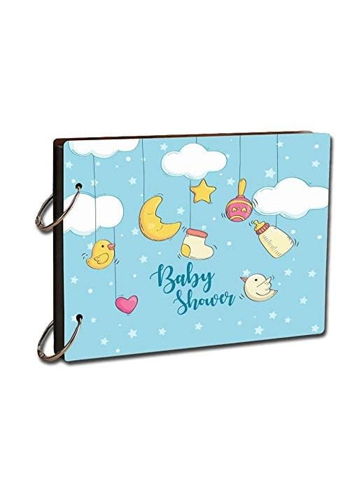 Paper Plane Design PAPER PLANE DESIGN DIY Scrapbook Photo Album -Handmade for Baby (22 x 16 cm, Multicolour)  - Image 2