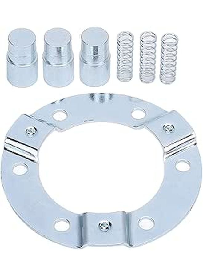 Replacement Retainer Plate Springs Slip Pins Metal Construction for Snowmobile Seat Height Enhancement - Image 1
