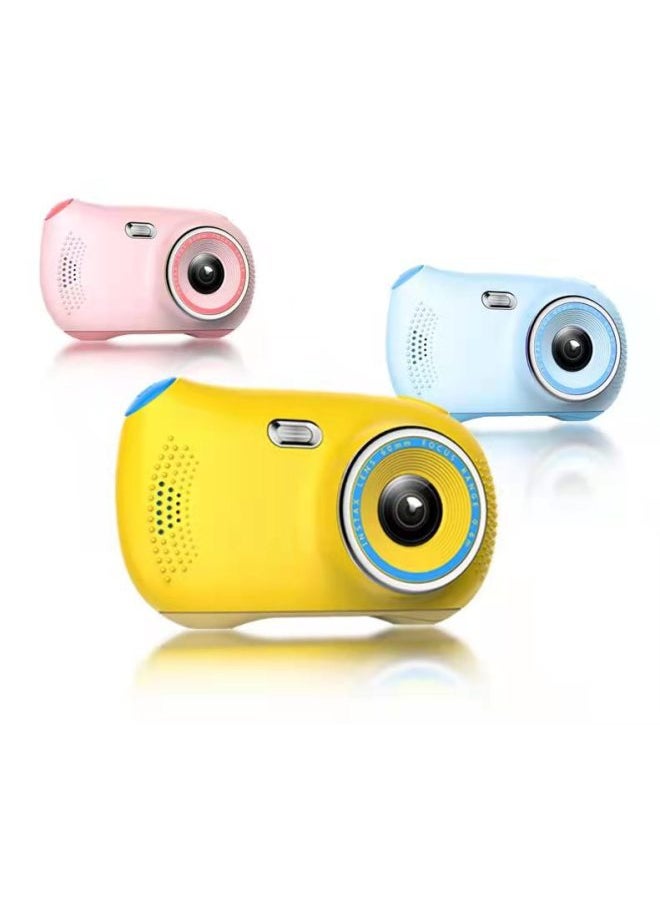 Generic X18 HD Children Digital Camera Cartoon Camera Portable DSLR Camera Toy Kids Birthday Gift-Body Color:Pink  - Image 3