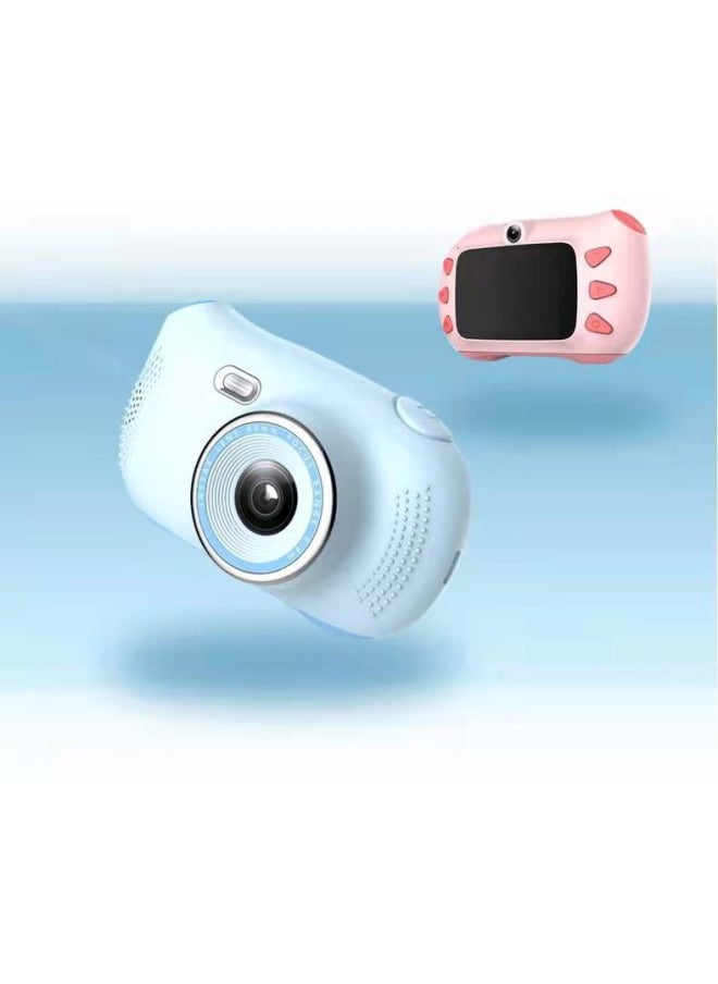 Generic X18 HD Children Digital Camera Cartoon Camera Portable DSLR Camera Toy Kids Birthday Gift-Body Color:Pink  - Image 4