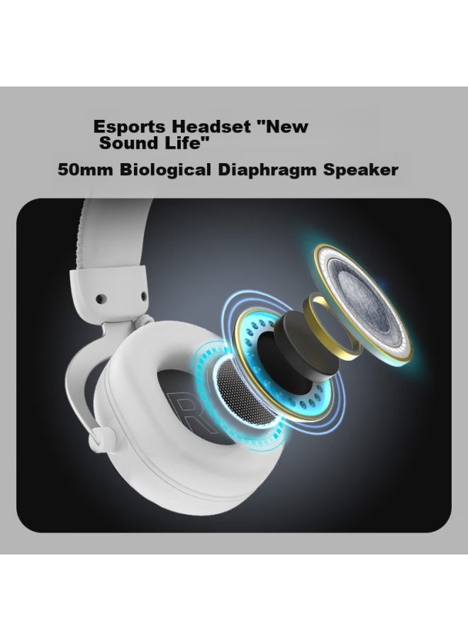 A4tech Mr760 Wireless Gaming Headset, Over-ear, Bluetooth/2.4g/type-c/wired, Blood Hand Phantom, For Pubg/csgo, Computer Gaming, 7.1 Surround Sound, Elegant Black