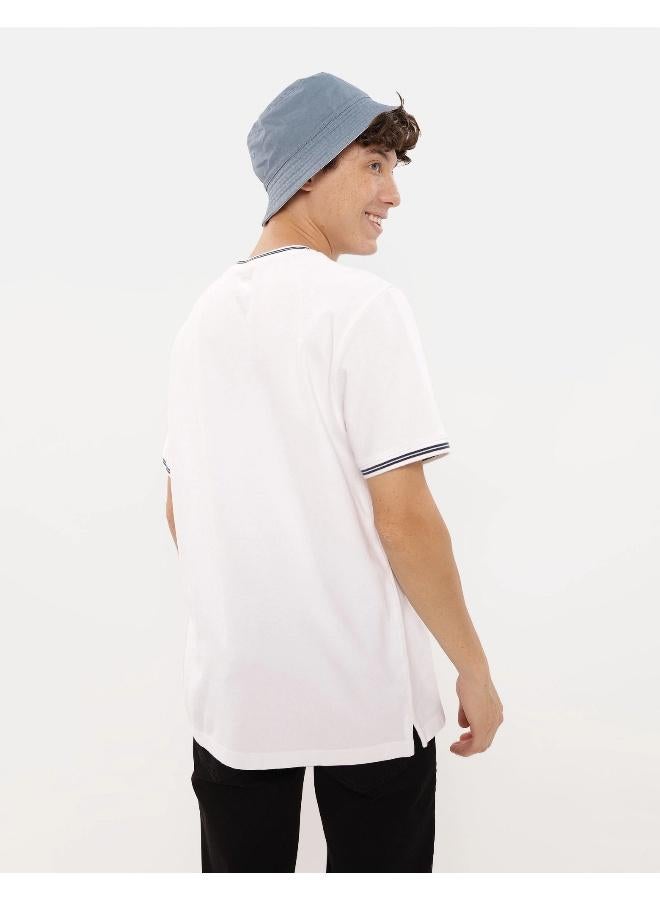 American Eagle AE Solid Pique T-Shirt - Image 4