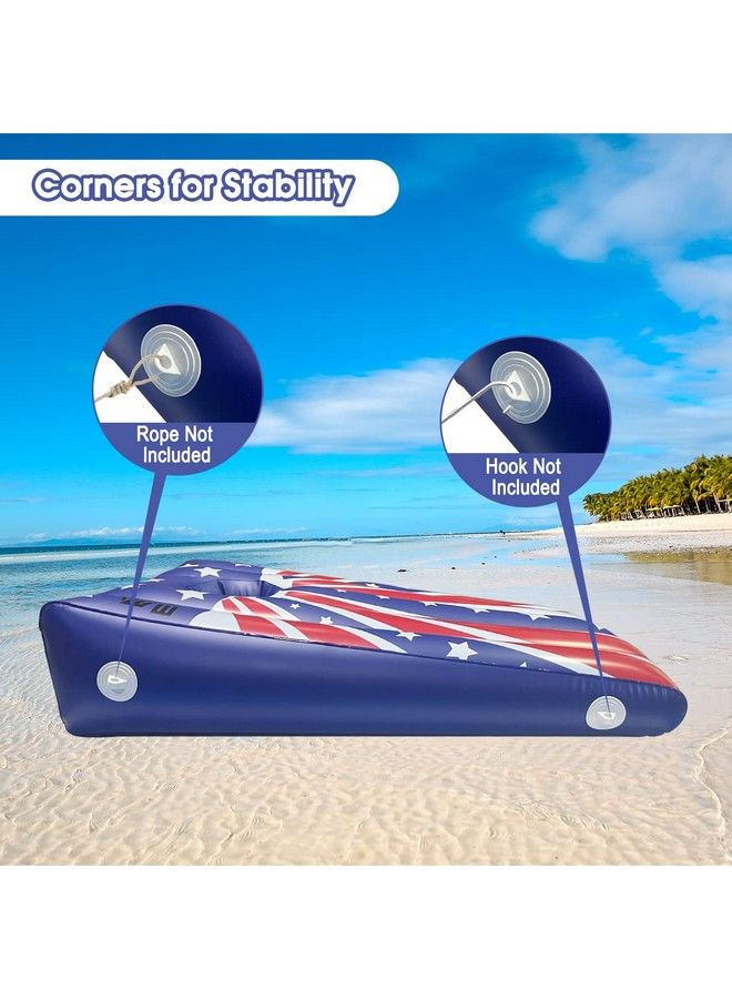 fisca Pool Cornhole Game Inflatable Floating Bean Bag Toss Game Toy Summer Pool Party Toys For Kids Teens Adults And Family Including 8 Floating Bean Bags (2 Pack) - Image 5