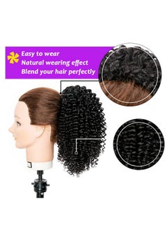 Short Kinky Curly Ponytail Extension For Black Women 10 Inch Natural Drawstring With Two Clips Synthetic Afro Women - pzsku/ZA126D9F29EBAD2187EA4Z/45/_/1696663955/0295eac6-f57f-4c9d-88c4-79baa4aa737d