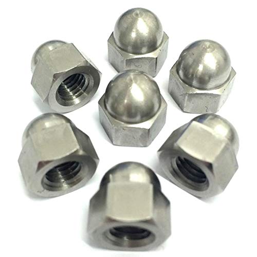 Immech Immech M4 Dome Cap NutAcorn nut Hex Head Quantity 25 Pcs Nickel  - Image 3