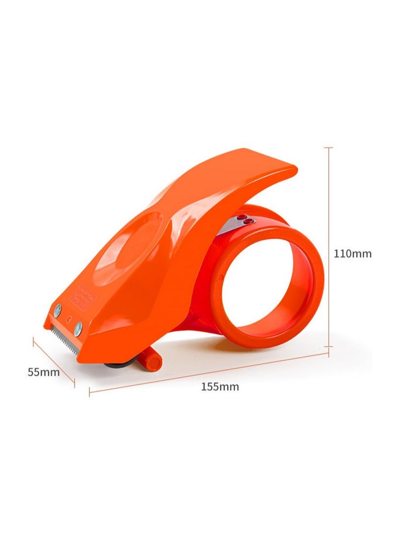 Prepak.me TAPE MANUAL DISPENSER C-166 ORANGE 