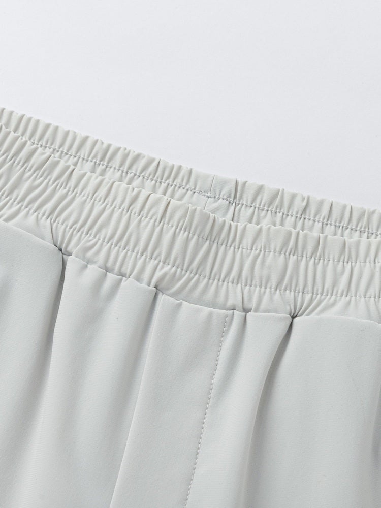 بالابالا بنطال كاجوال بلون موحد بطول متوسط للأولاد - Image 3