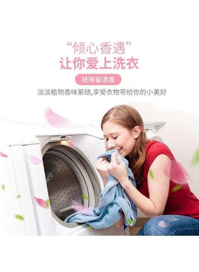 Floral scented laundry beads – Long-lasting fresh fragrance fabric softener for washing machines – 800g - Image 2