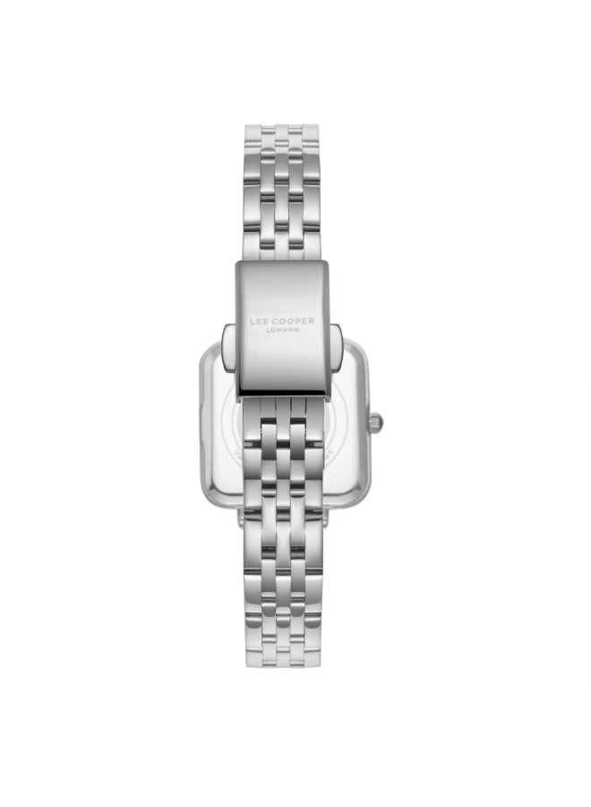 Lee Cooper ساعة يد معدنية أنالوج للنساء LC08226.320 - 23,5x28,7 مم - Image 4