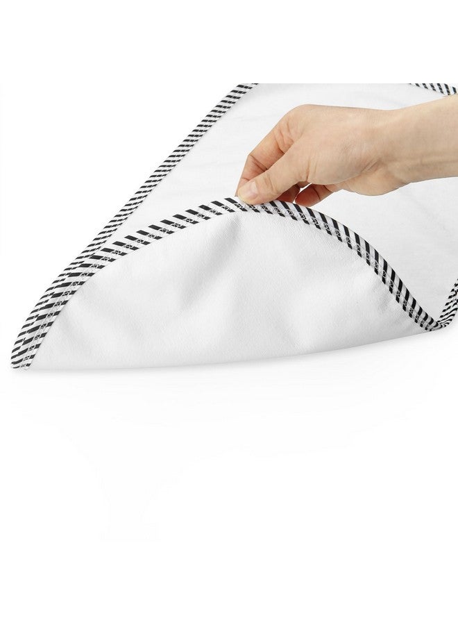 باندا إير بطانات تغيير حفاضات الأطفال المقاومة للماء من PandaEar، عبوة من 4 قطع، بطانات تغيير حفاضات الأطفال، غطاء ناعم لطاولة التغيير - 23.6 بوصة × 11.8 بوصة - Image 4