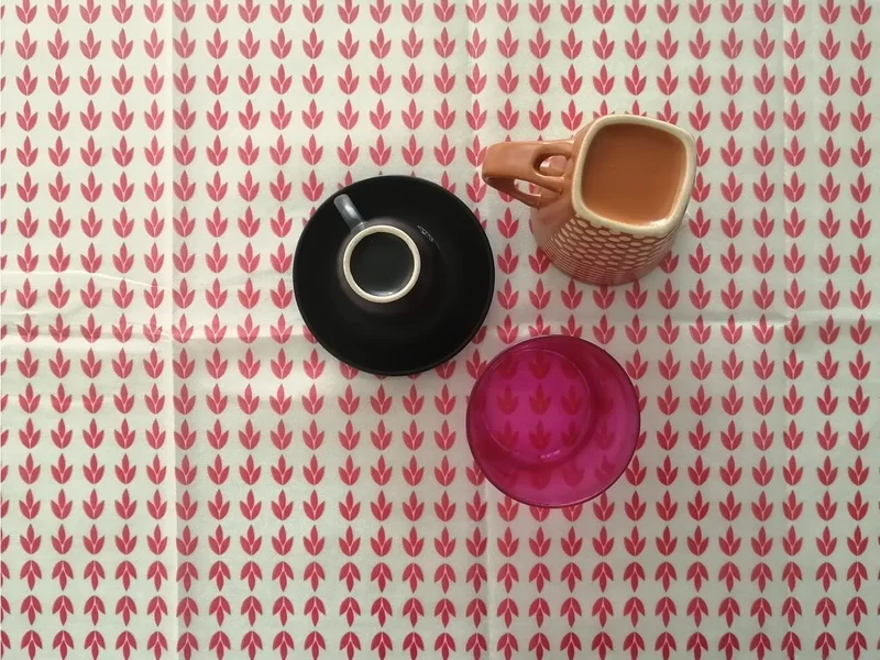 ميدبرايد 2 Pieces Waterproof Nylon Tablecloth 80 x 120 cm