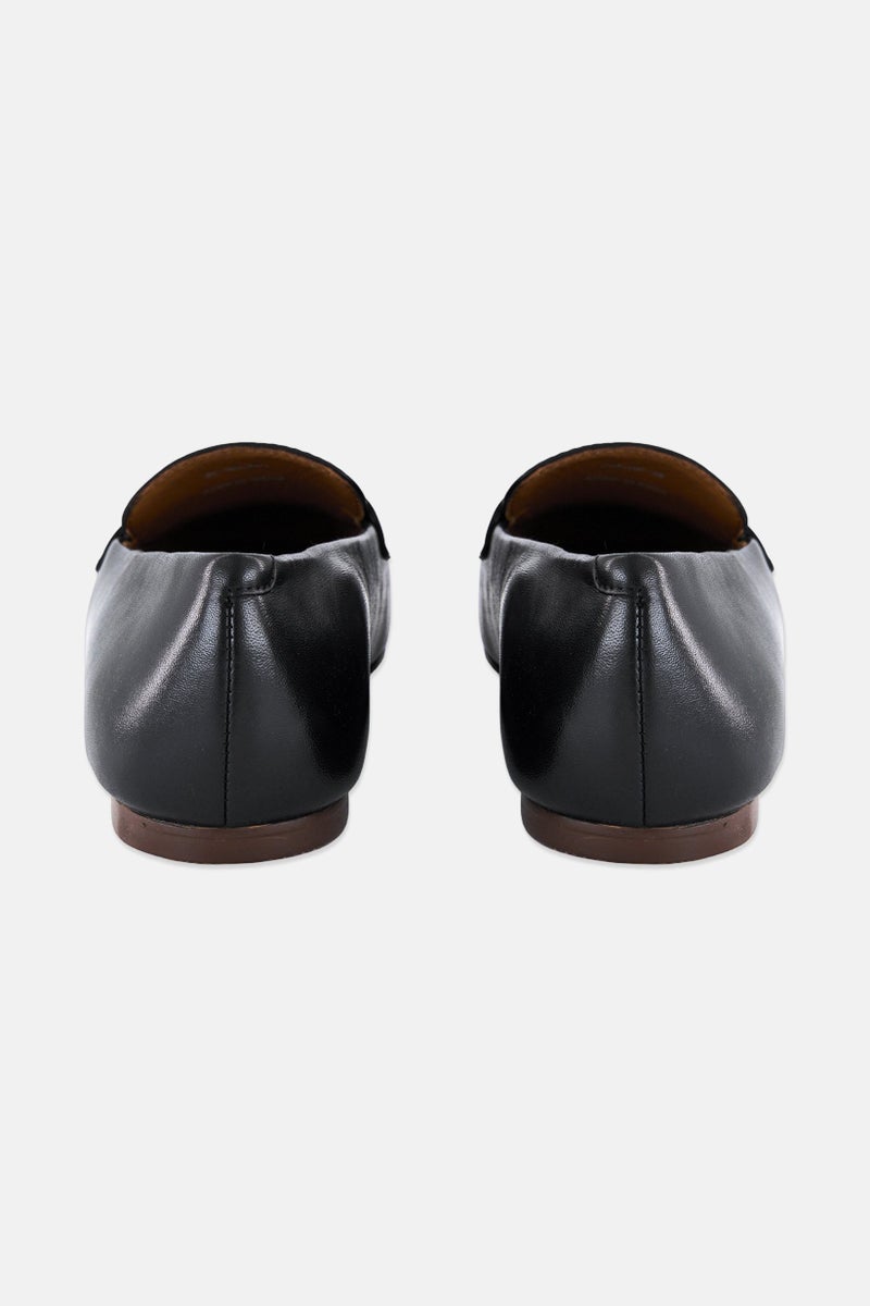 GEOX Women Marsilea Slip On Flats, Black - Image 3