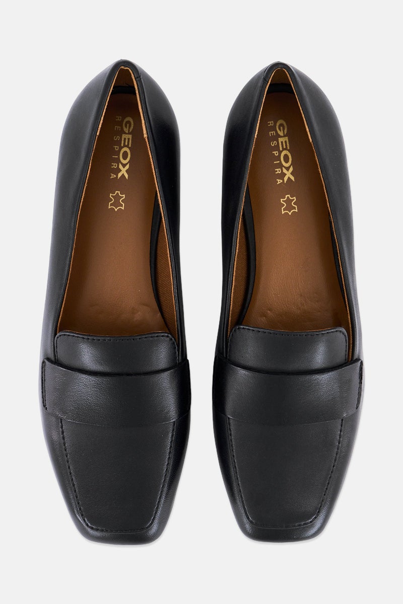 GEOX Women Marsilea Slip On Flats, Black - Image 2