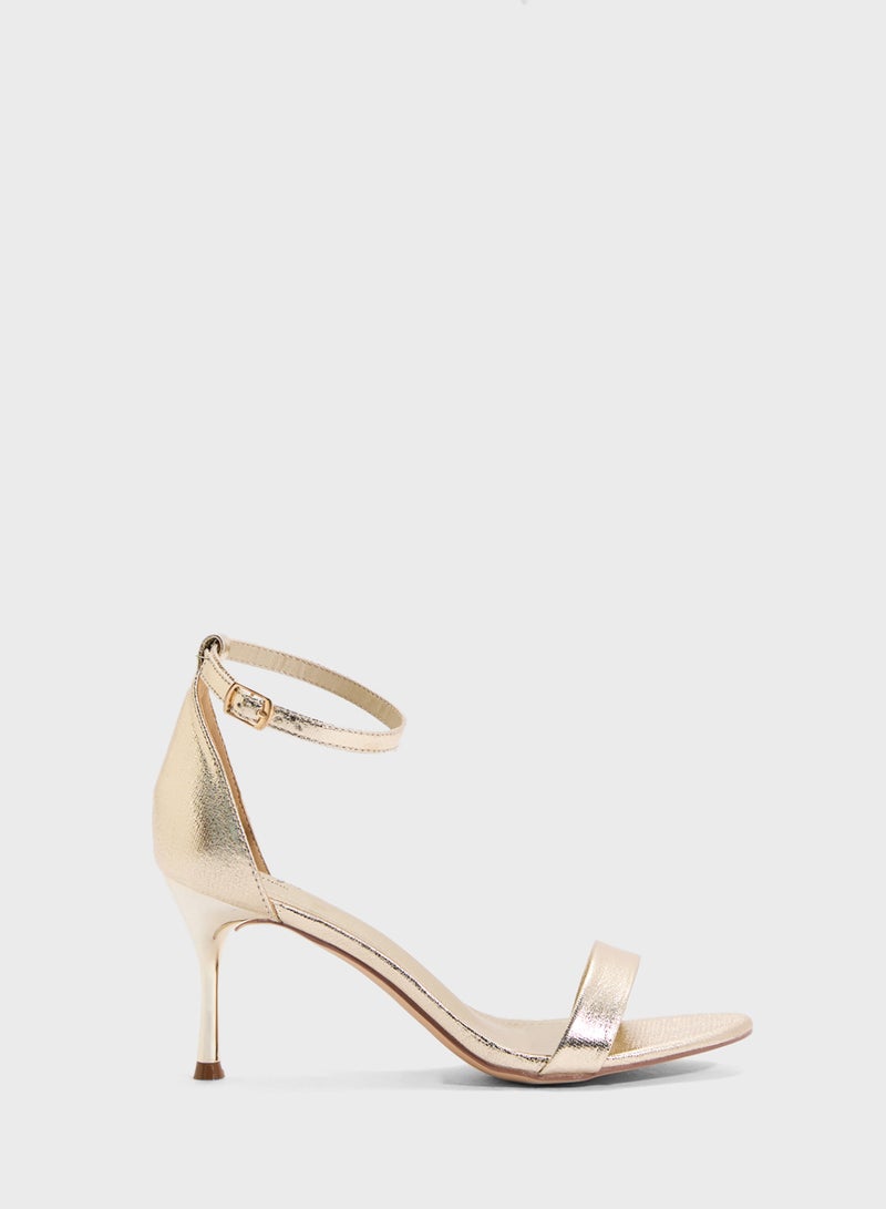 Ginger Double Strap Heeled Sandal  - Image 1