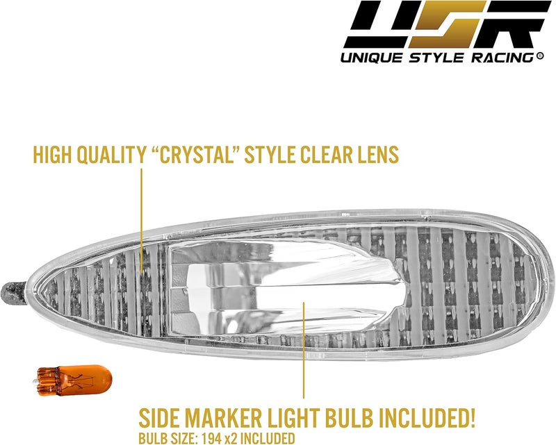 USR UNIQUE STYLE RACING USR 04-06 GTO Side Marker Lights Set - Image 5