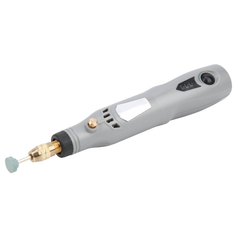 Electric Grinder 3-Speed Adjustable 6000-15000 RPM 0.5-3.5mm Clamping Range - ABS Brass Construction Multifunctional Rotary Tool for DIY Polishing Grinding Cutting Carving - Image 3