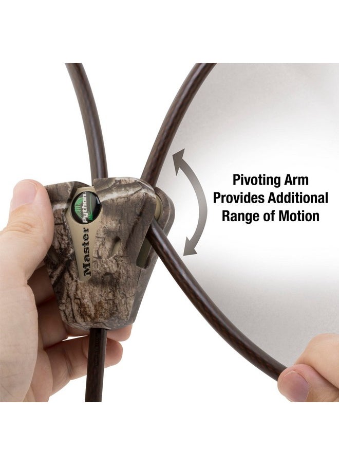 Master Lock Master Lock Cable Lock, Python Adjustable Keyed Cable Lock, 6 ft. Long Cable, 2 Pack Mossy Oak Country DNA Camouflage  - Image 2