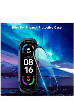 Y&D 3pcs Screen Protector For Xiaomi Mi Band 6 3D Full Cover Clear HD Protective Film for band  - Image 2