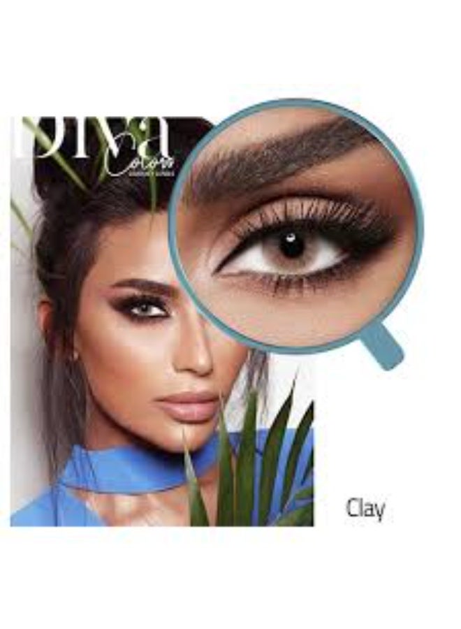 diva deva Diva brand "Clay" colored contact lenses. - Image 1