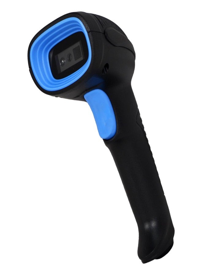 مكتب الفريق ماسح ضوئي محمول سلكي USB من Team Office طراز BS20 للرموز الشريطية ورموز QR - قارئ عالي السرعة أحادي وثنائي الأبعاد يعمل بتقنية التوصيل والتشغيل لأنظمة نقاط البيع والفواتير والمخزون وأنظمة البيع بالتجزئة - Image 1