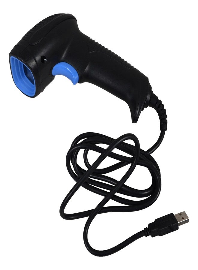 مكتب الفريق ماسح ضوئي محمول سلكي USB من Team Office طراز BS20 للرموز الشريطية ورموز QR - قارئ عالي السرعة أحادي وثنائي الأبعاد يعمل بتقنية التوصيل والتشغيل لأنظمة نقاط البيع والفواتير والمخزون وأنظمة البيع بالتجزئة - Image 3