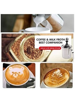 Newvent Newvent Stainless Steel Milk Frother Capuccino Coffee Frother Double Froth Pump Pack of 1  - Image 5