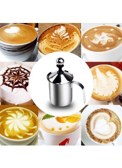 Newvent Newvent Stainless Steel Milk Frother Capuccino Coffee Frother Double Froth Pump Pack of 1  - Image 2