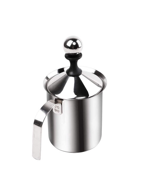 Newvent Stainless Steel Milk Frother Capuccino Coffee Frother Double Froth Pump Pack of 1
