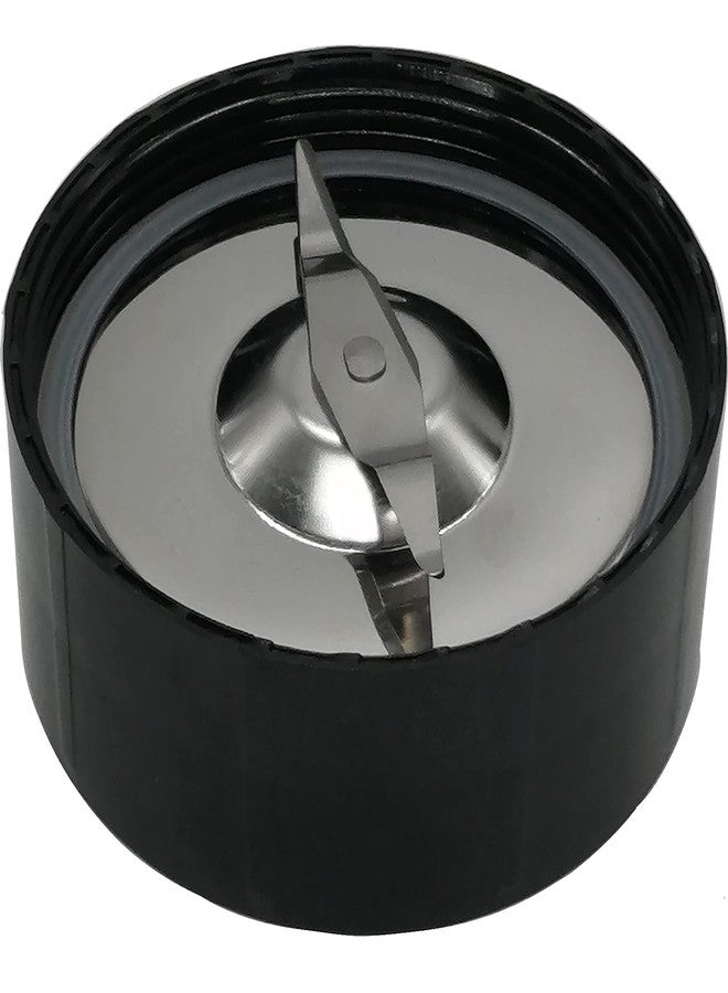 WuYan Pack of stainless steel Cross Blade and Flat milling Blade with 2pcs extra gasket and 3pcs rubber non-slip foot- Spare,Compatible with Magic Bullet blender (Model MB1001/MB 1001B) (Stainless Steel) - Image 4