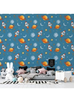 Space Pattern Inspiring For Kids  Fabric Wallpaper Covers An Area ​​Up To 4.2Mx3M With Adhesive  And Smoothing Tool - pzsku/ZA128830B3E9EA2869ADEZ/45/_/1736811839/fd7dd050-0a17-44e2-b4d4-4c7cf5aa4237