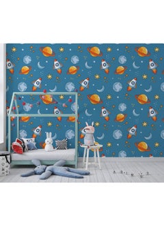 Space Pattern Inspiring For Kids  Fabric Wallpaper Covers An Area ​​Up To 4.2Mx3M With Adhesive  And Smoothing Tool - pzsku/ZA128830B3E9EA2869ADEZ/45/_/1736811841/96c0780a-9173-4629-9dbe-b1633104f6fb