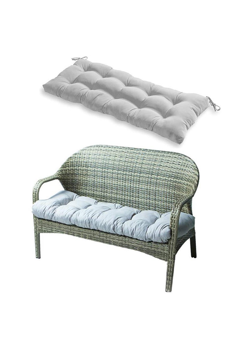 WAQIA IndoorOutdoor Bench Cushion Swing Cushion 512x197 for Lounger Garden Furniture Patio Lounger Bench Gray 