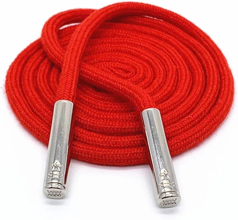 Drawstring Cords Replacement Solid Color Braided Rope Drawstring Strap with Detachable End Stopper Sweatpants Hoodie Drawstring Rope Replace Accessories elastic drawstring for pants(I) - Image 5
