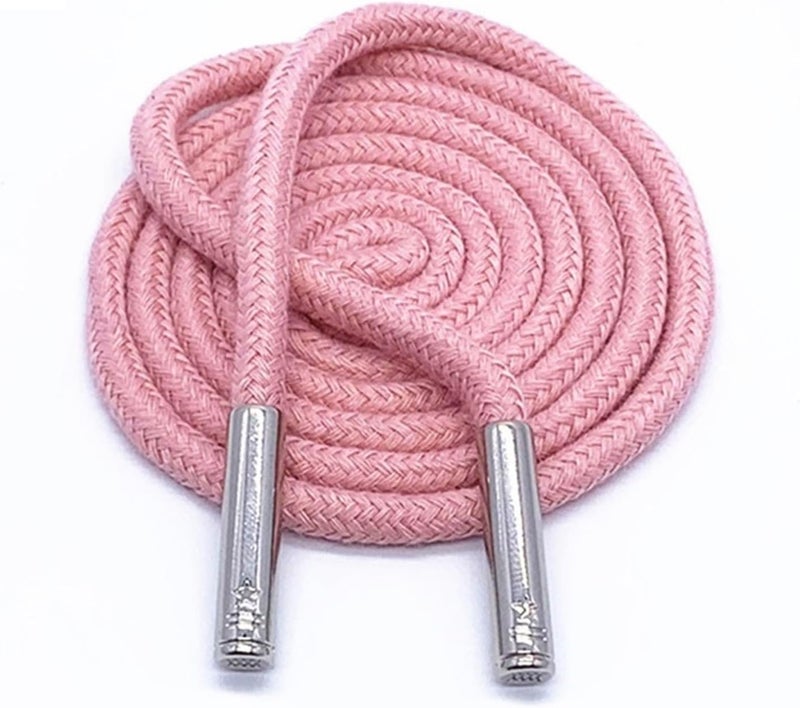Drawstring Cords Replacement Solid Color Braided Rope Drawstring Strap with Detachable End Stopper Sweatpants Hoodie Drawstring Rope Replace Accessories elastic drawstring for pants(I) - Image 1