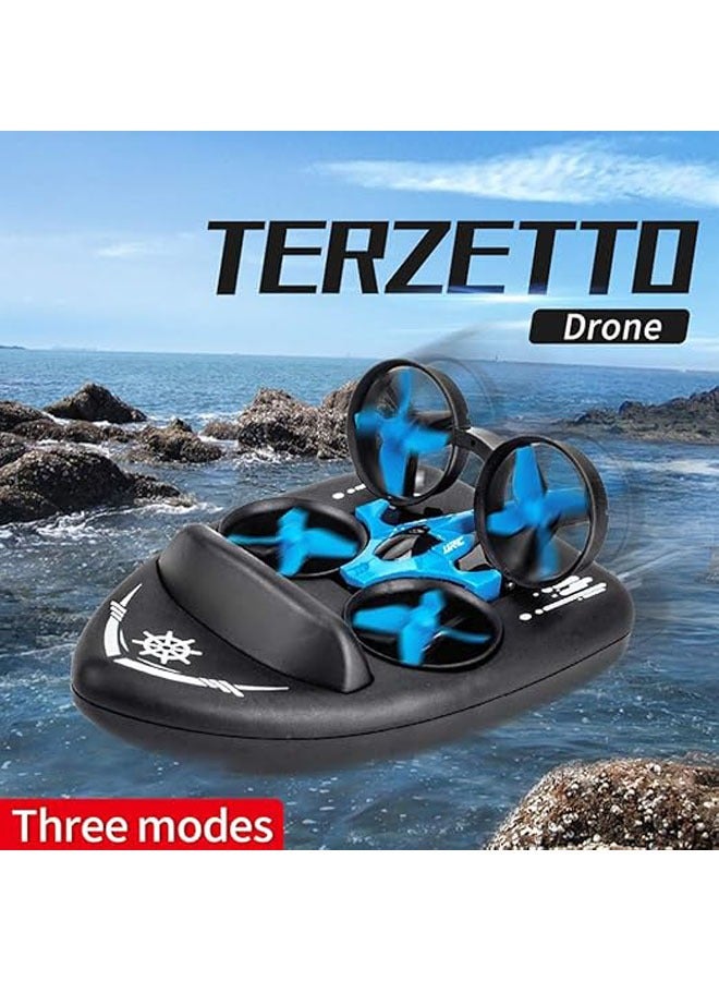 JJRC 3-in-1 water, land and air toys, mini quadcopter flying toys, mini unmanned remote control spaceship toys - Image 2