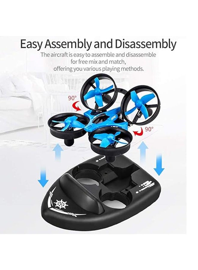 JJRC 3-in-1 water, land and air toys, mini quadcopter flying toys, mini unmanned remote control spaceship toys - Image 3