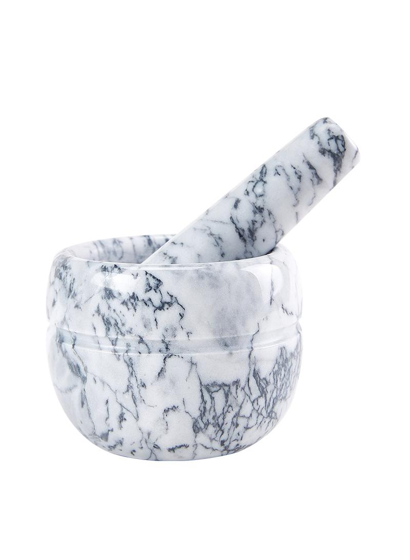 Bluejw Marble Granite Mortar And Pestle - Image 1