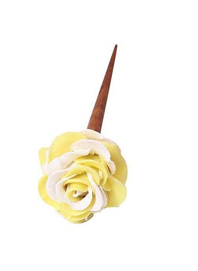 Unique Indian Crafts Hand Made Wooden Juda Stick with procelain Clay Work