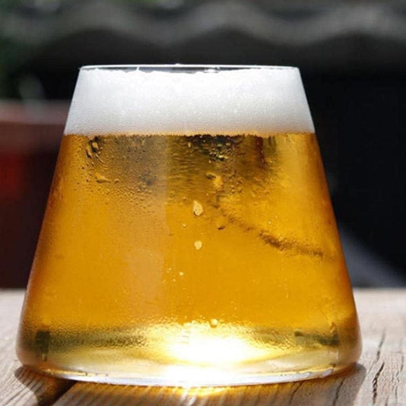 klarako Creative Mount Fuji Glass Fujiyama Whisky Rock Beer Mug, Measures 53 x 85 x 80 mm / 2.1 x 3.3 x 3.1 inches - Image 4