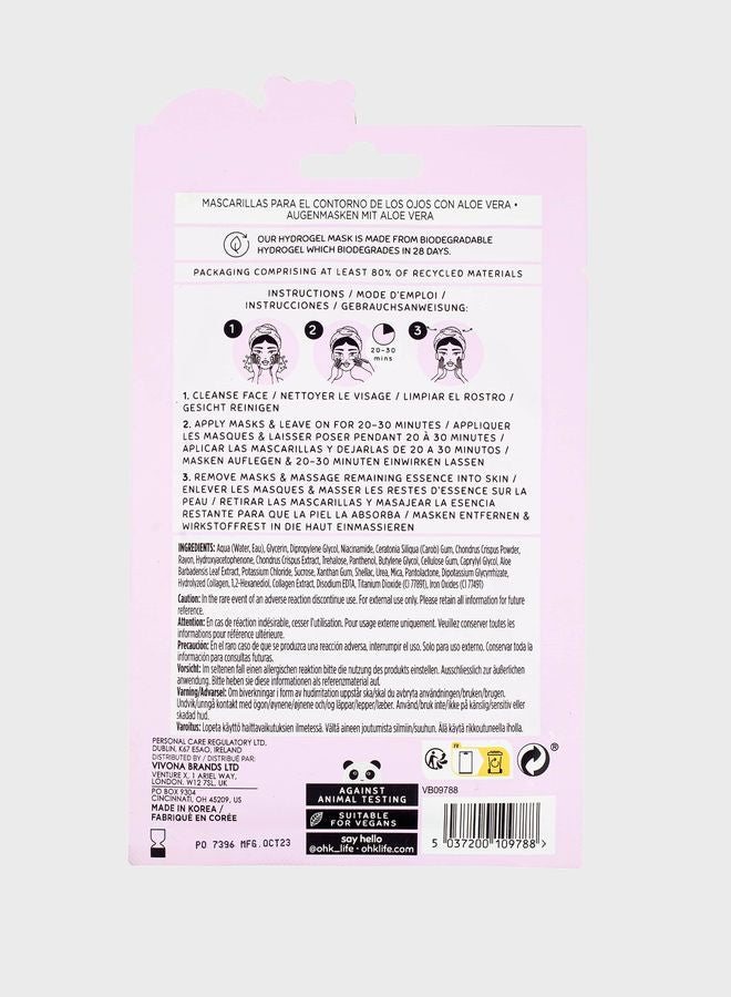 Oh K! Aloe & Collagen Eye Mask - Image 4