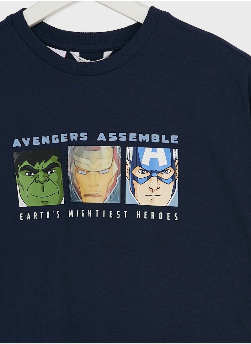 MANGO - Kids Avenger T-Shirt - Image 1
