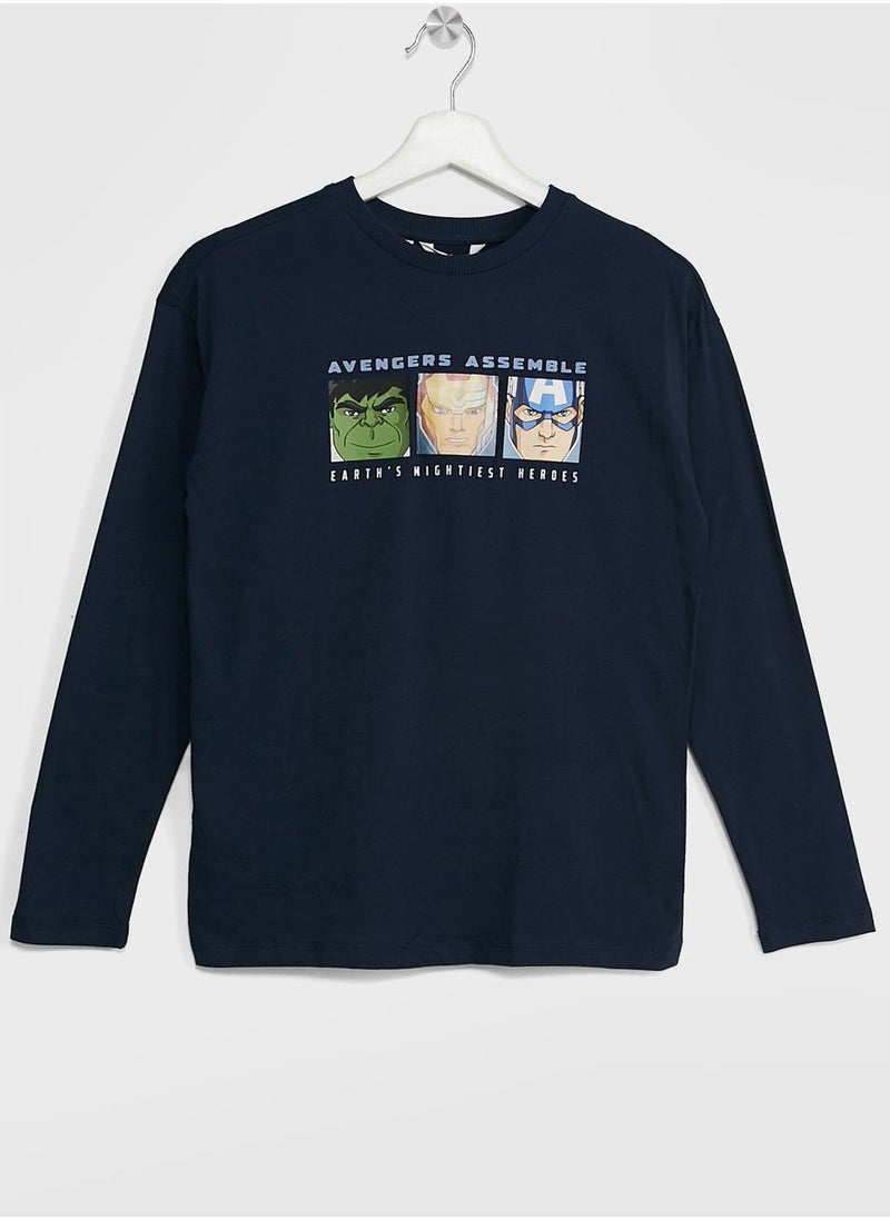 MANGO - Kids Avenger T-Shirt - Image 1