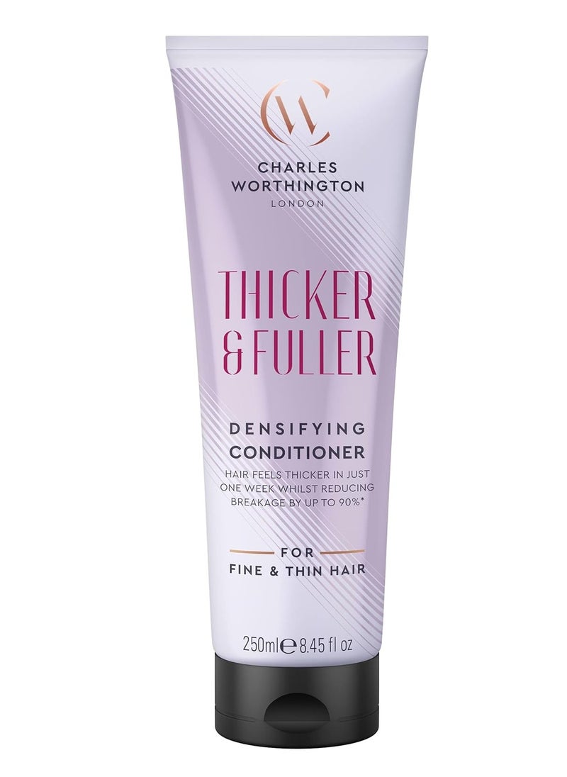 CHARLES WORTHINGTON Thicker and Fuller Densifying Conditioner Hair Thickening Conditioner for Fine Hair Hair Thickening Products for Women and Men Salon Hair Repair 250 ml  - Image 1
