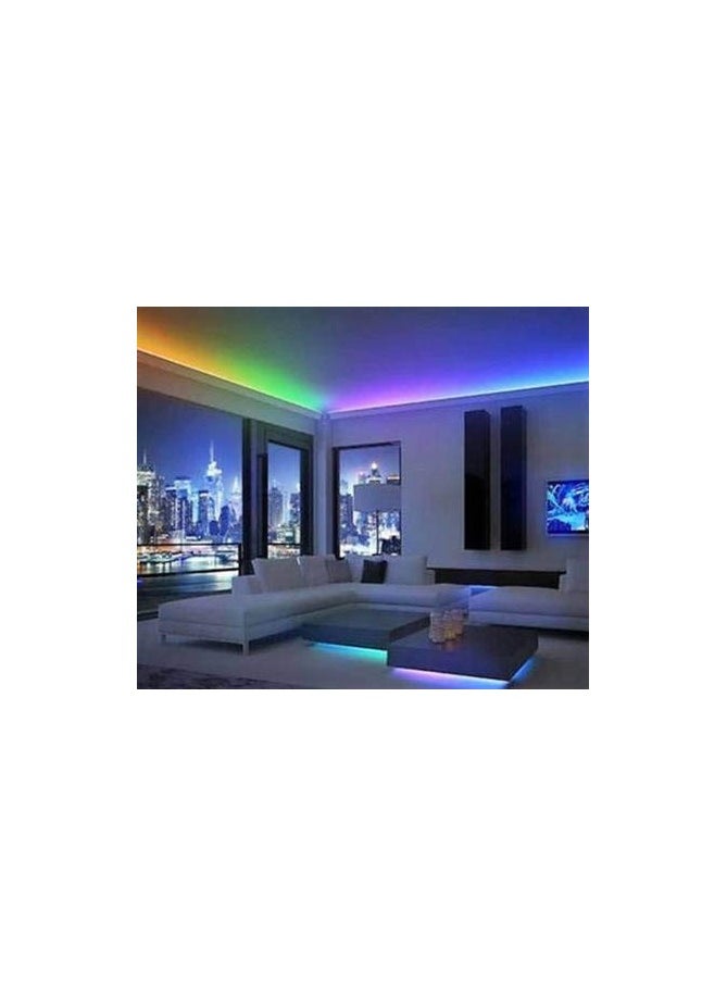 Generic - Gesto 20 Meter Rope Led Strip Lights – Outdoor Lights Waterproof for Balcony Decoration,Home Decor & Diwali Decoration| RGB Strip Light for Diwali Decoration with Mode Change Controller (Multicolor) - Image 1