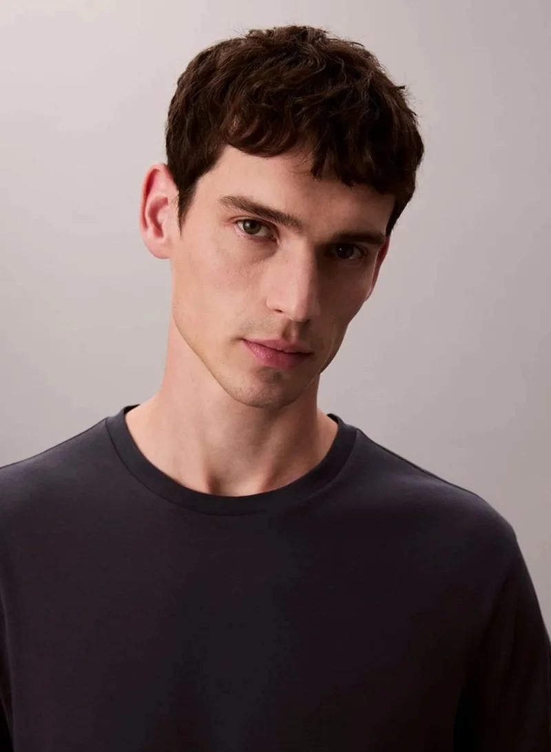 Calvin Klein Dark Sapphire Supima Cotton T-Shirt for Men | Best Price UAE